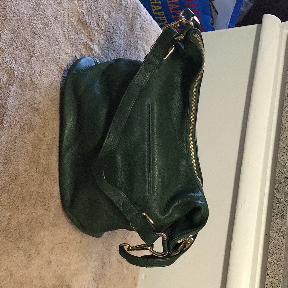 Michael Kors Elegant Green Leather Women's Bag